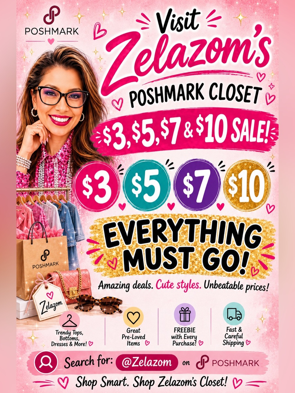 Zelazom's Poshmark Closet Sale